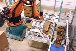 Layer palletizing tool for numove robot