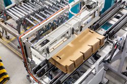 robot dépalettiseur carton plat