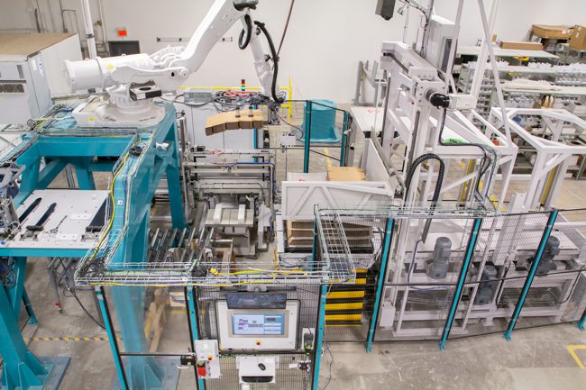 dépalettisation carton plat