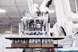 row depalletizing tool