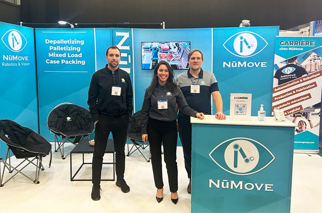 NūMover stand salons locaux