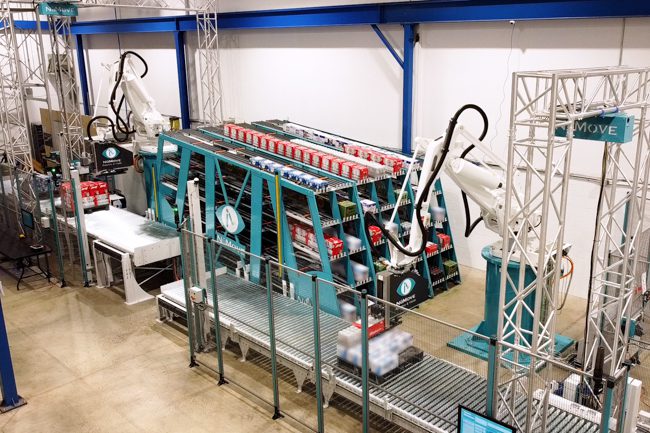 Préparation de commandes pour produits à haut roulement